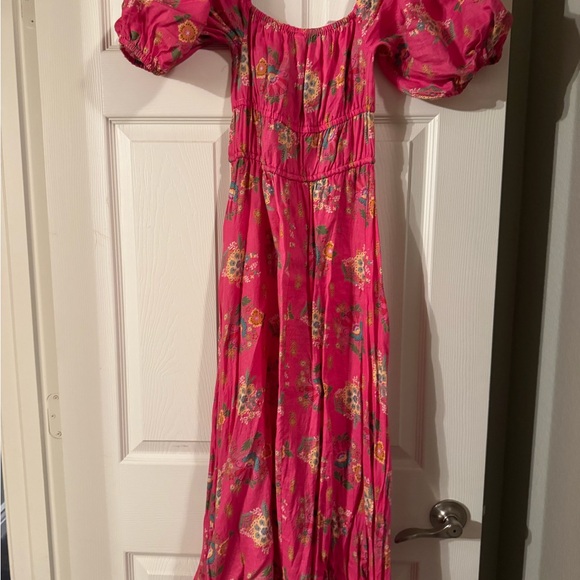 Spell Floral Pink Women's Dress - Picture 6 of 9